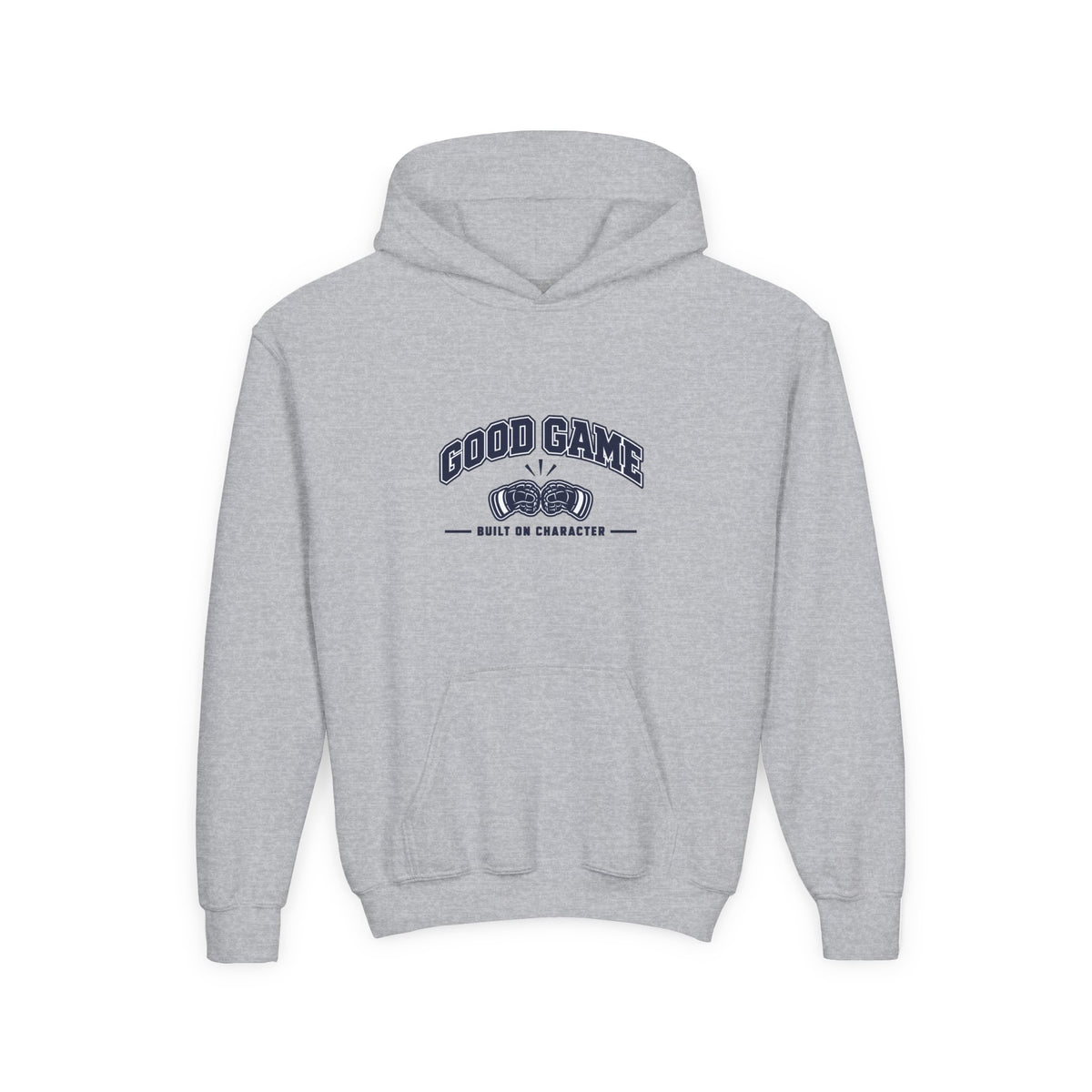 Good Game "Built on Character" Hoodie - Gloves (Youth)