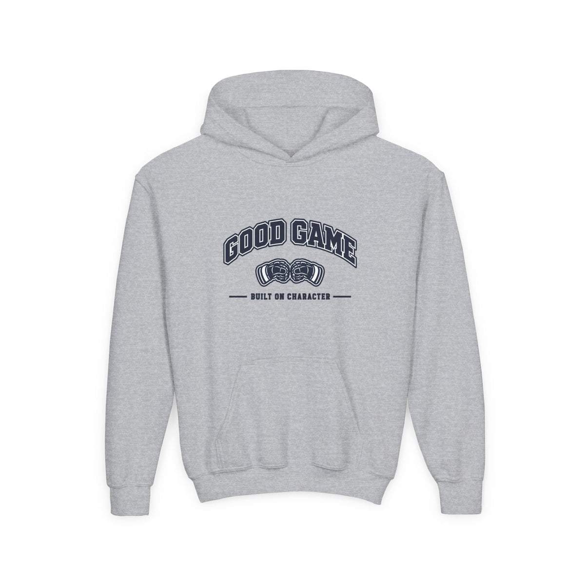 Youth "Built on Character" Hoodie - Gloves