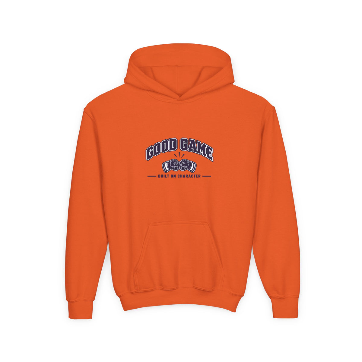 Good Game "Built on Character" Hoodie - Gloves (Youth)