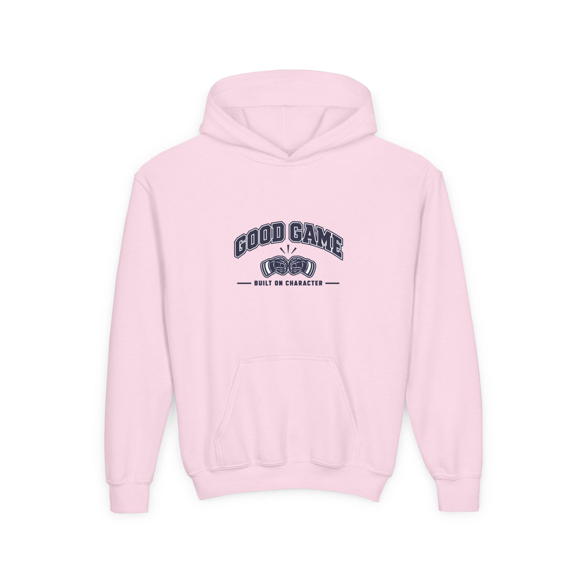 Good Game "Built on Character" Hoodie - Gloves (Youth)