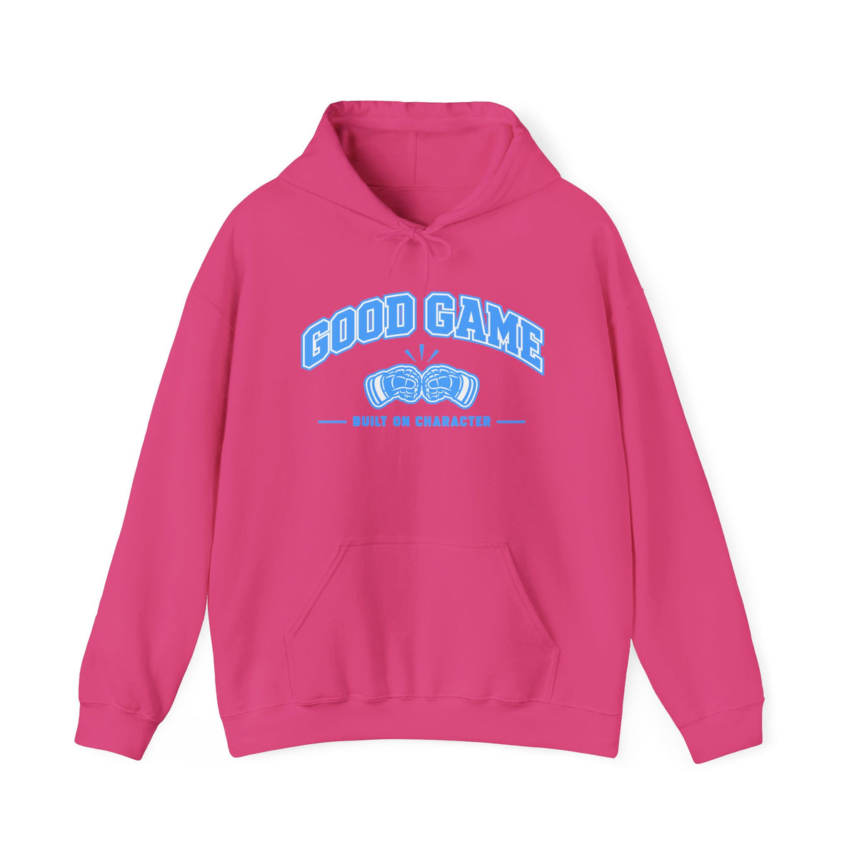 Good Game "Built on Character" Hoodie - Gloves (Adult)
