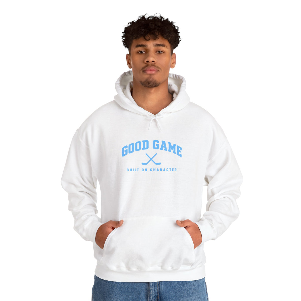 Good Game "Built on Character" Hoodie - Sticks (Adult)