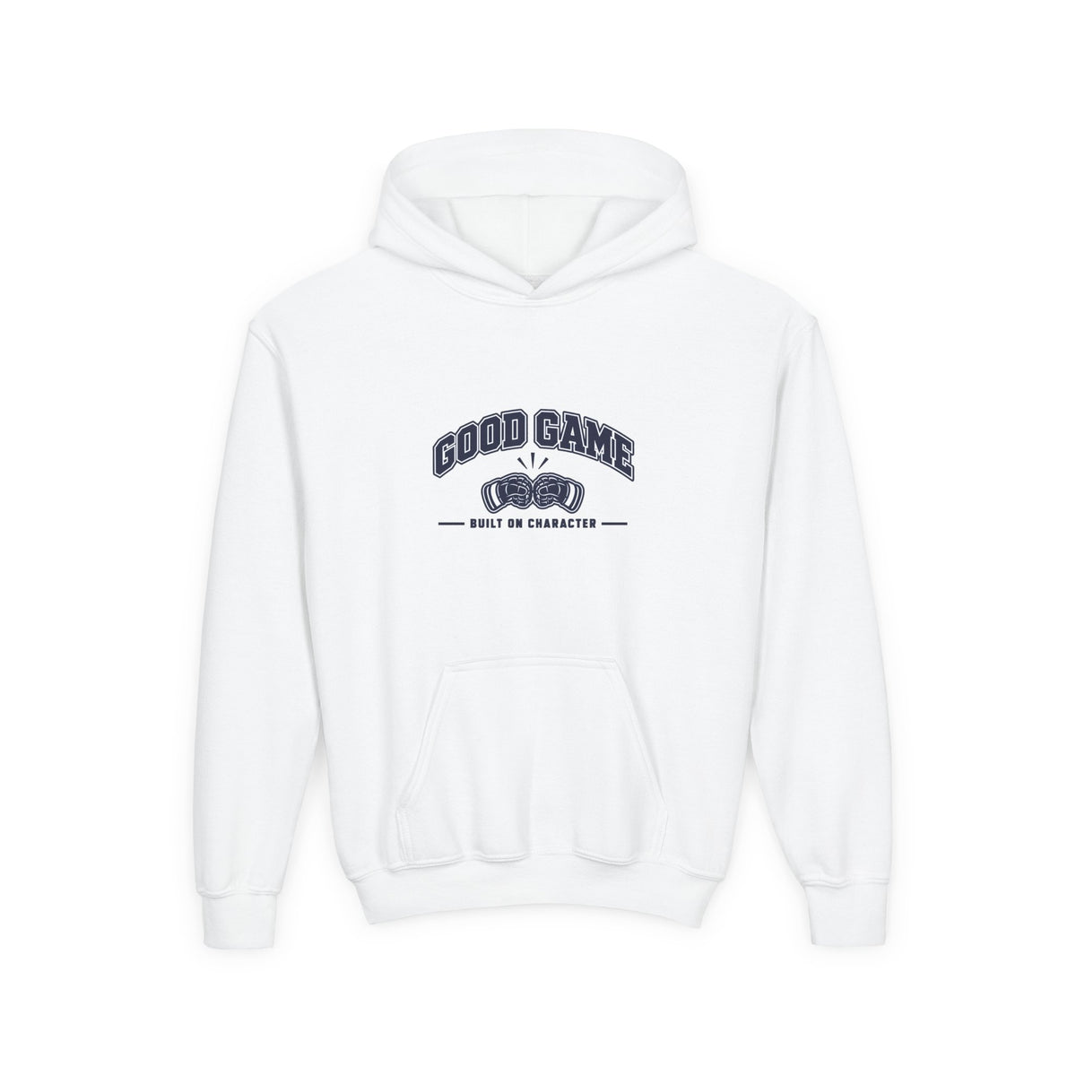 Good Game "Built on Character" Hoodie - Gloves (Youth)