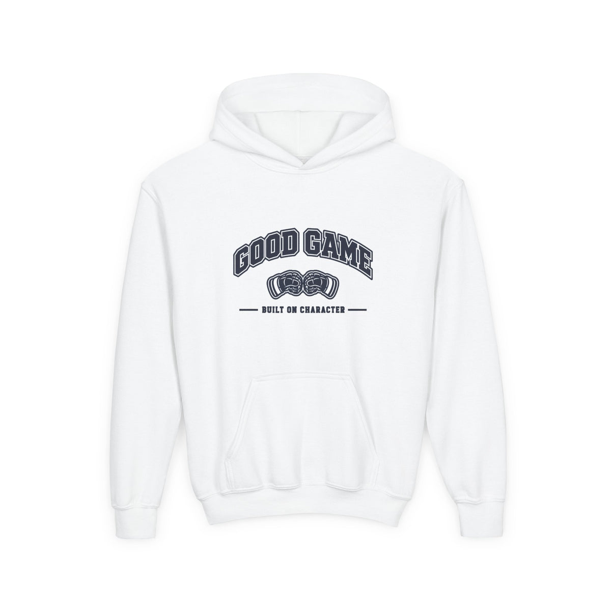 Youth "Built on Character" Hoodie - Gloves