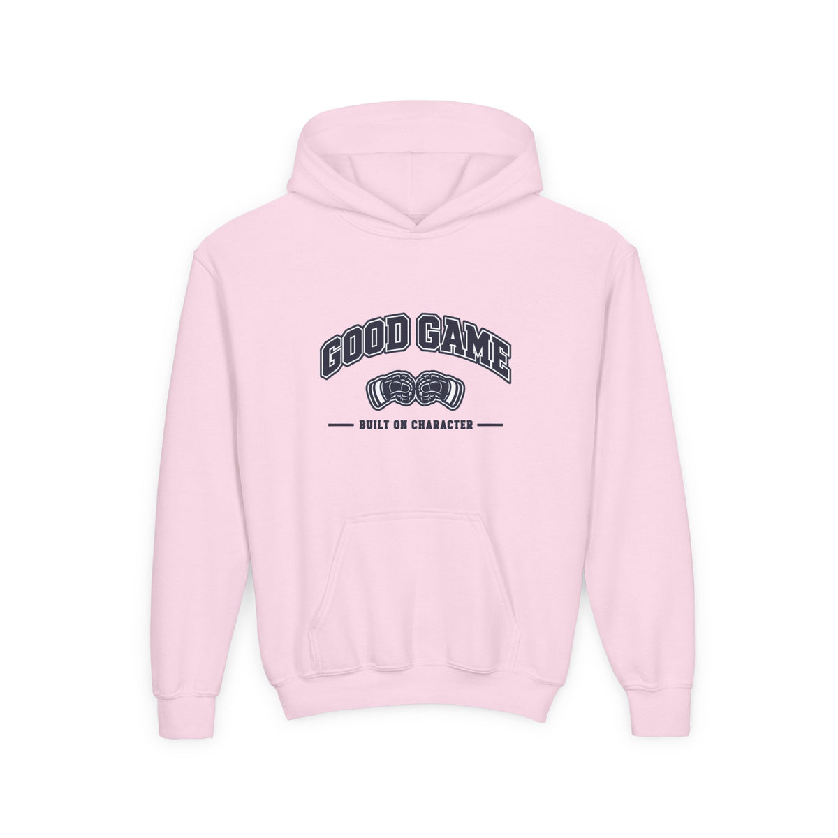 Youth "Built on Character" Hoodie - Gloves