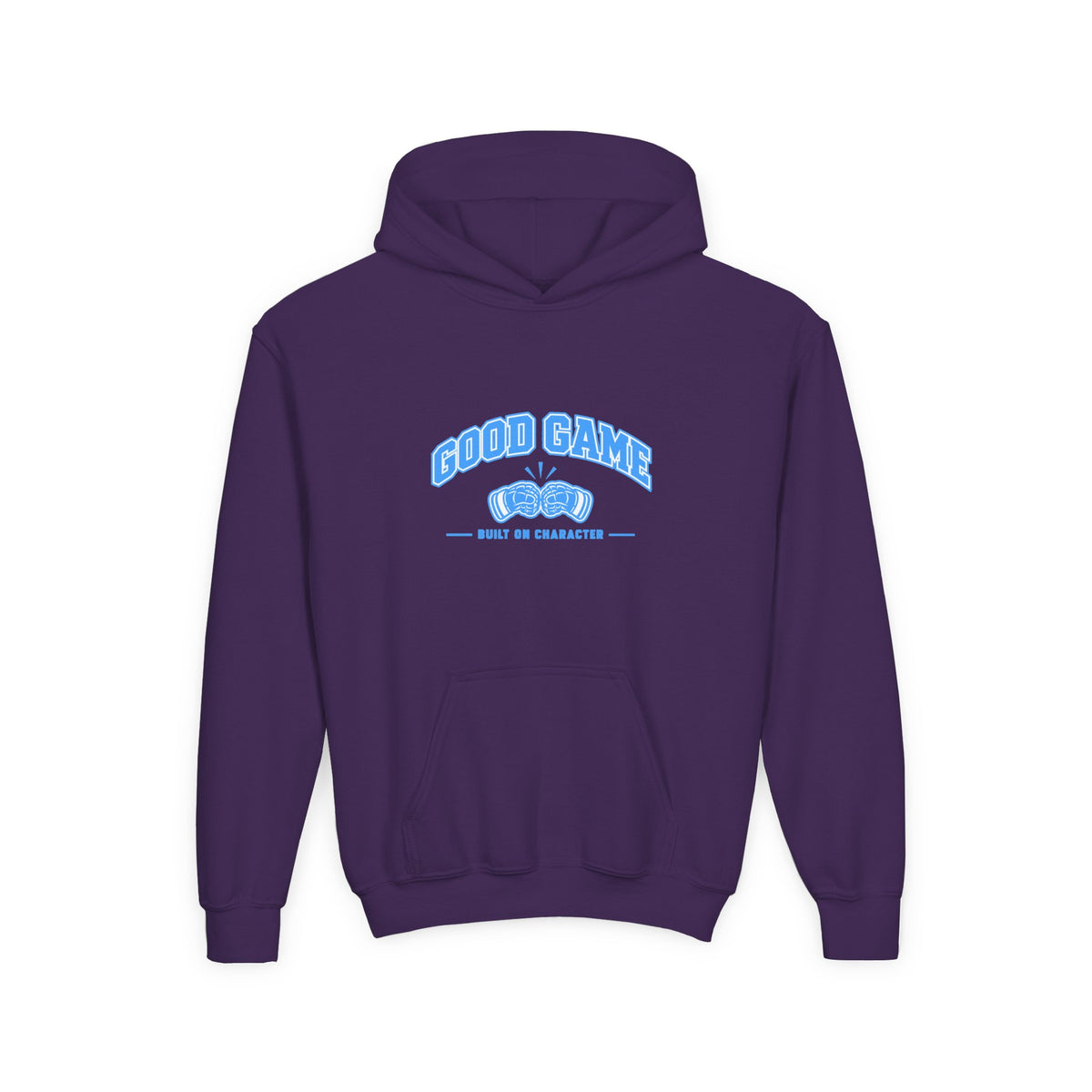Good Game "Built on Character" Hoodie - Gloves (Youth)