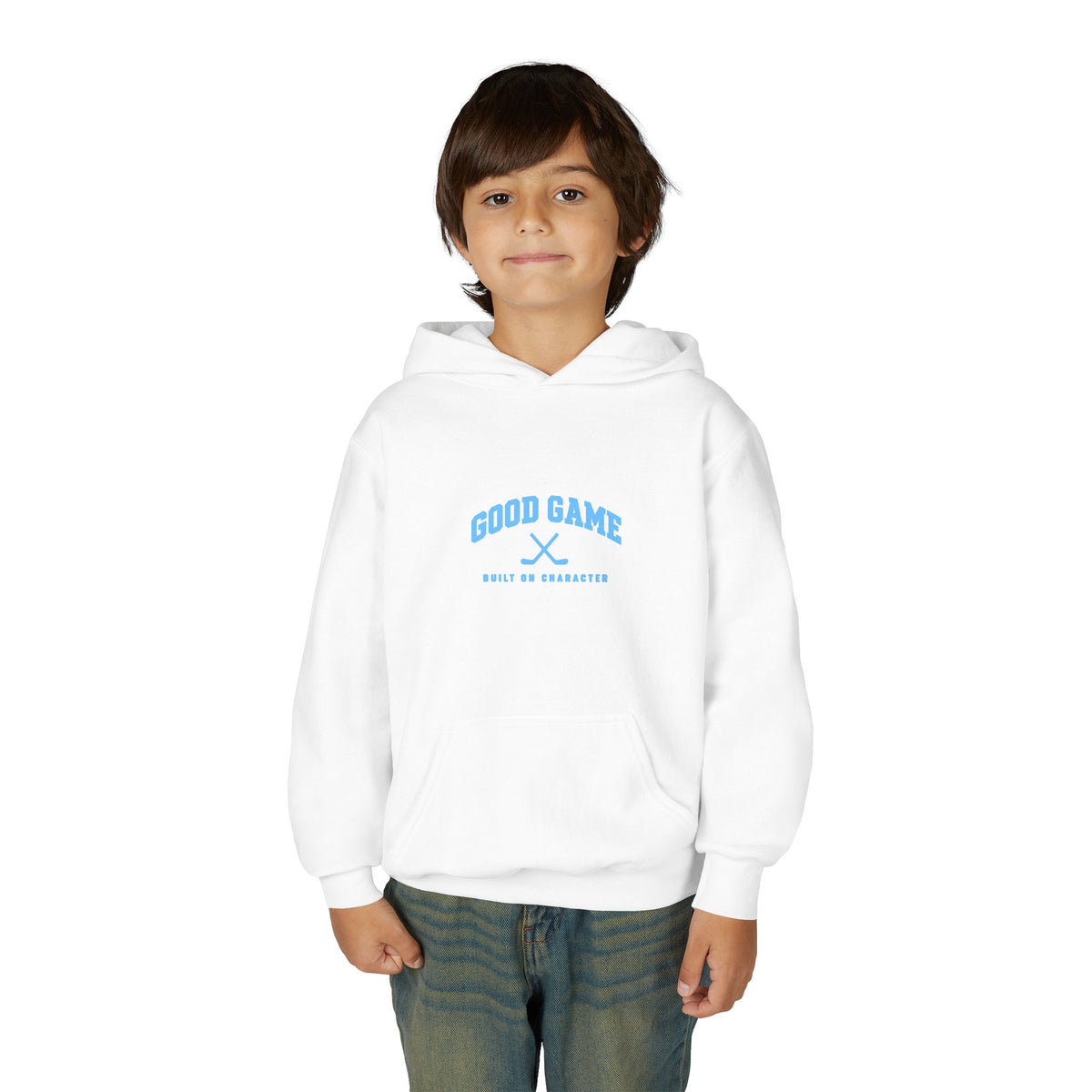 Good Game "Built on Character" Hoodie - Sticks (Youth)