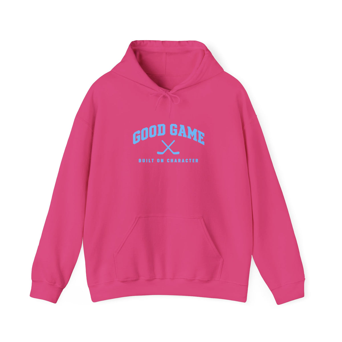 Good Game "Built on Character" Hoodie - Sticks (Adult)