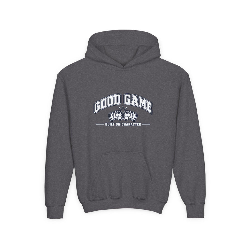 Youth "Built on Character" Hoodie - Gloves