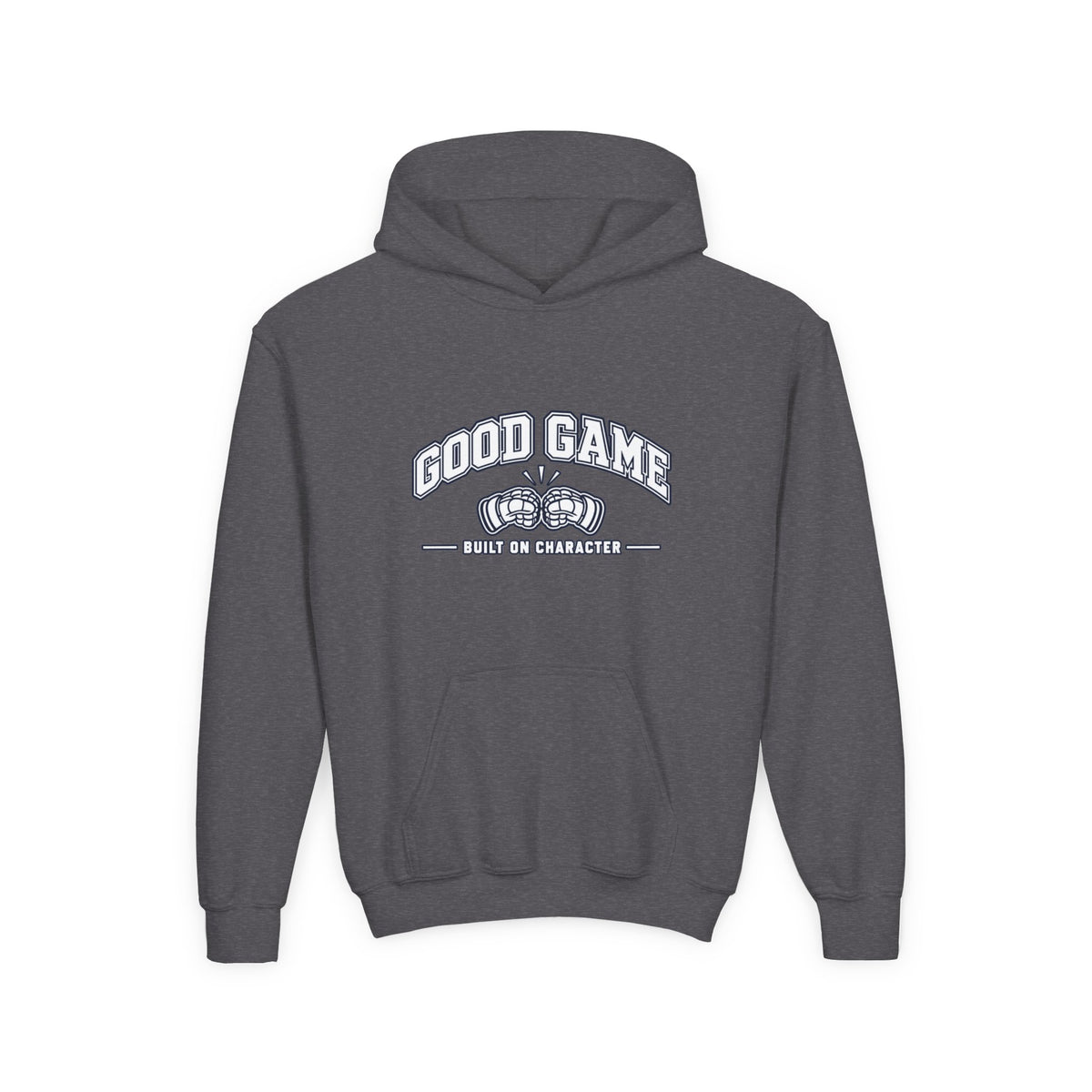 Youth "Built on Character" Hoodie - Gloves