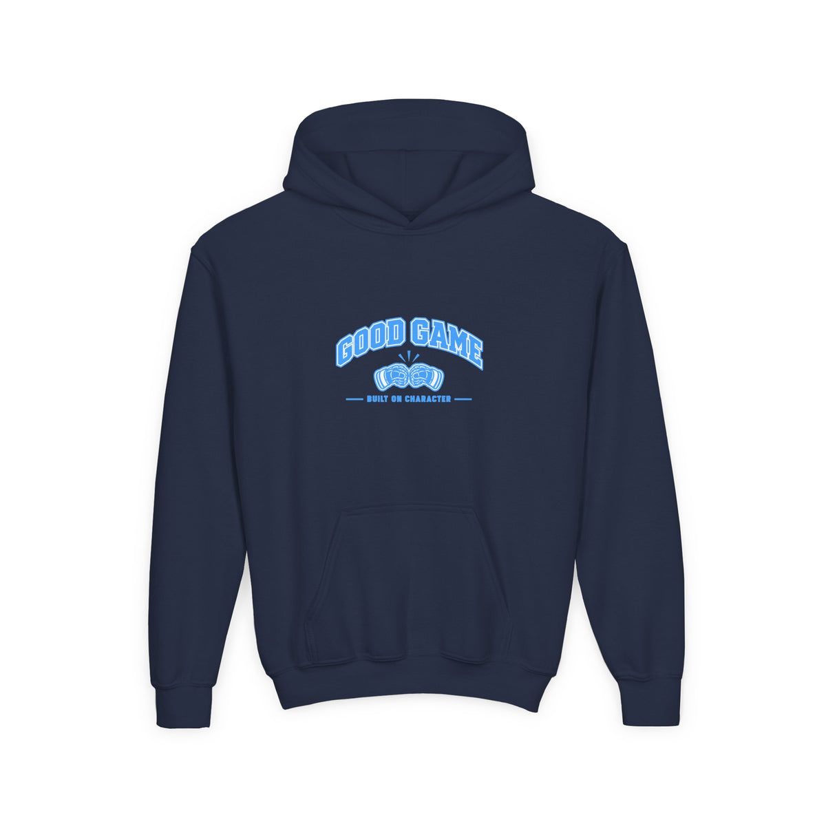 Good Game "Built on Character" Hoodie - Gloves (Youth)