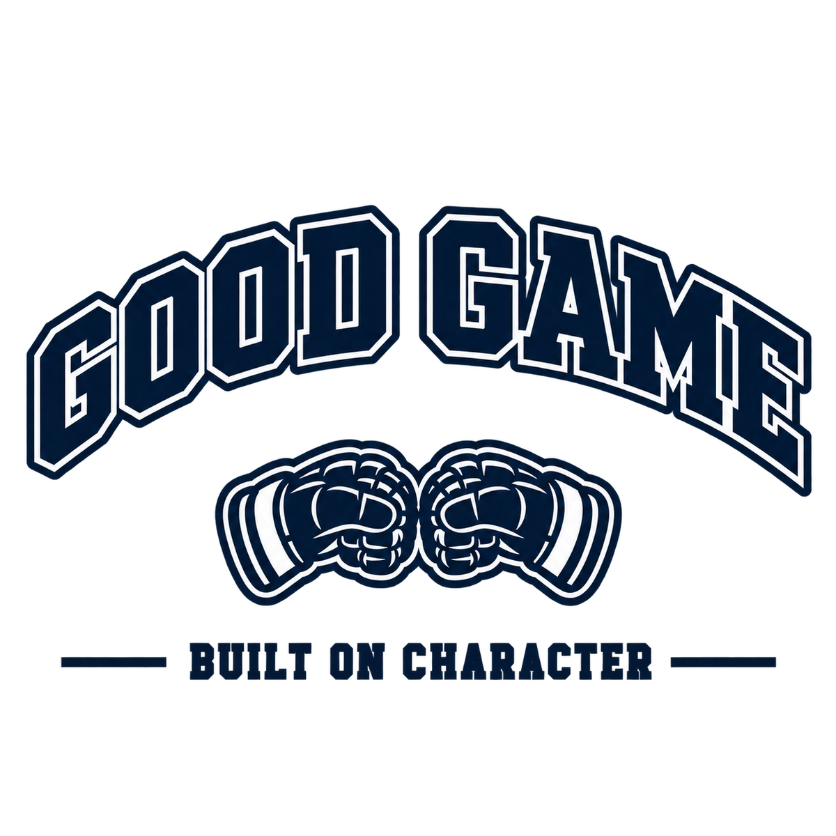 Youth "Built on Character" Hoodie - Gloves